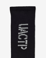 UACTP STENCIL CREW SOCK - BLACK -