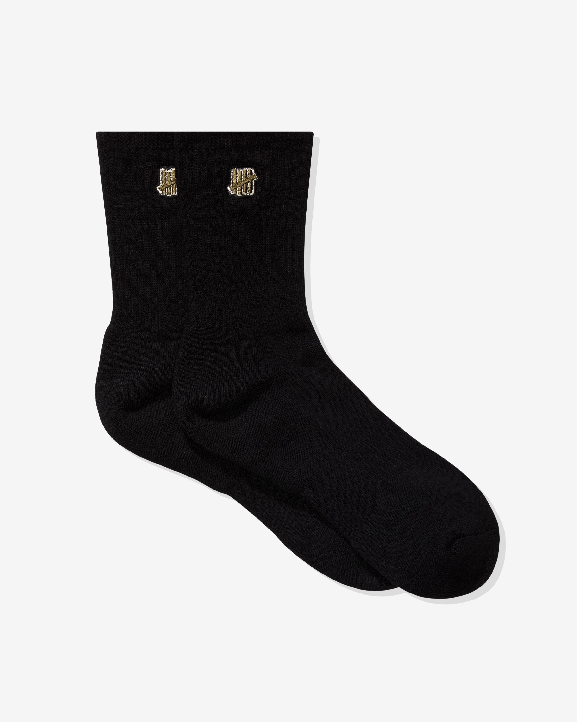 UNDEFEATED PREMIUM ICON CREW SOCK - BLACK