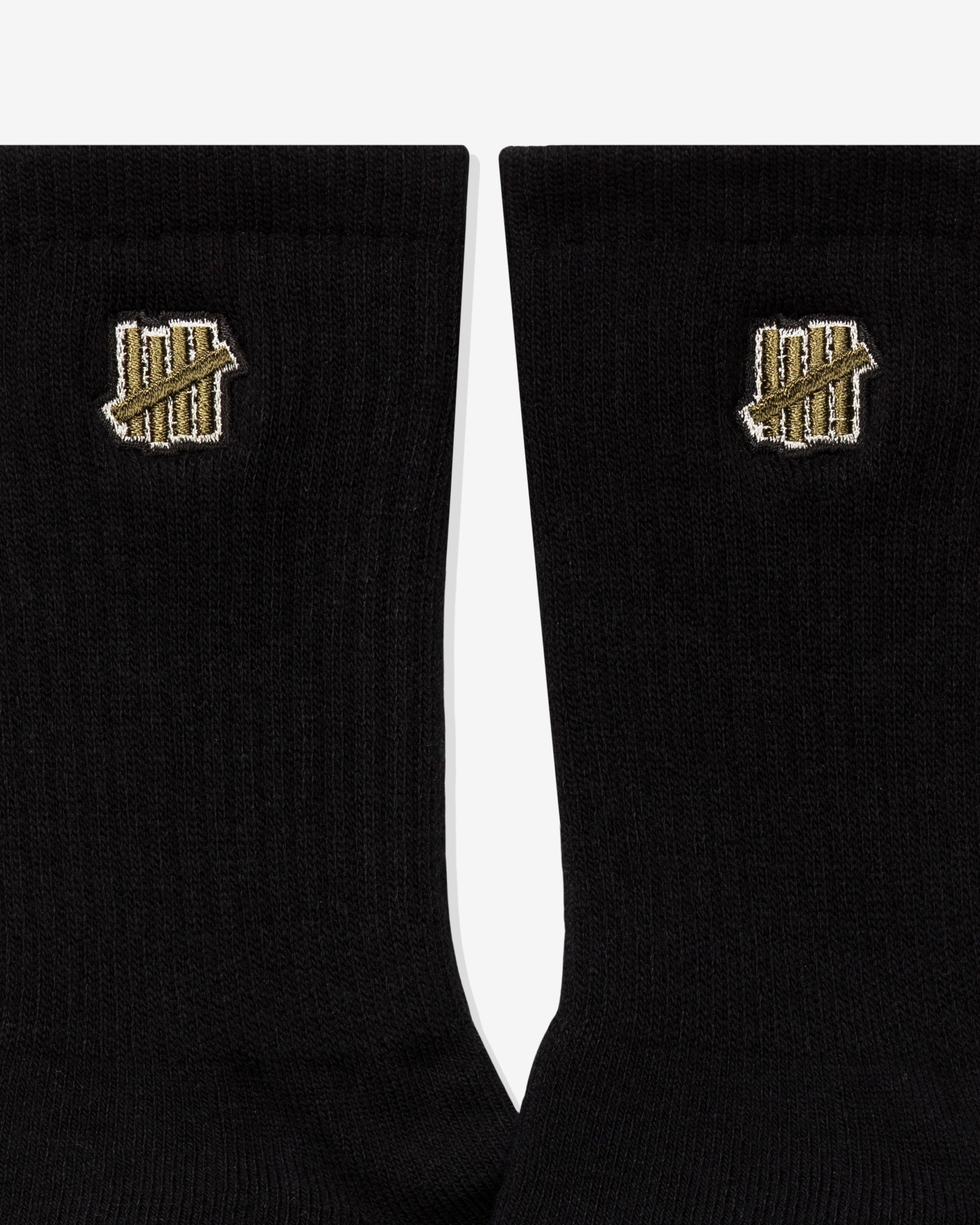 UNDEFEATED PREMIUM ICON CREW SOCK - BLACK