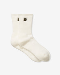 UNDEFEATED PREMIUM ICON CREW SOCK - OFF WHITE
