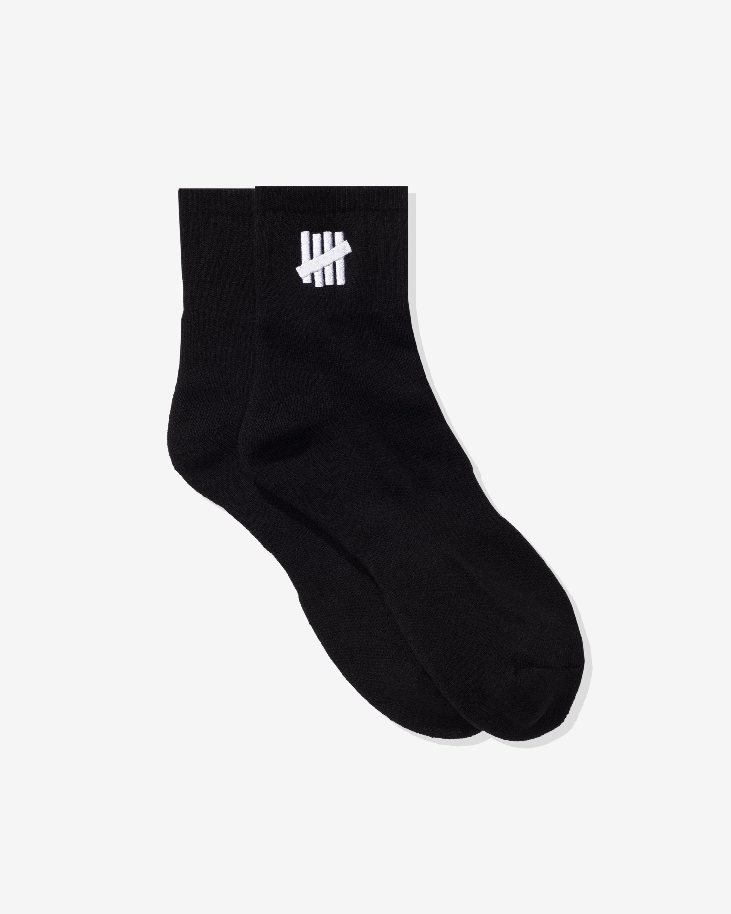 UNDEFEATED ICON ANKLE SOCK - BLACK