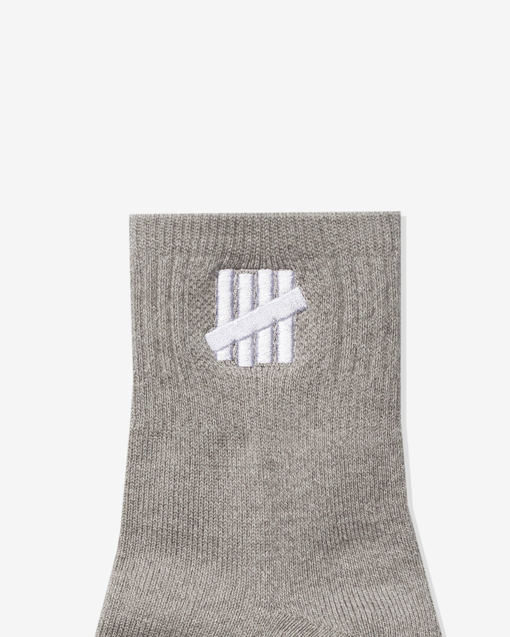 UNDEFEATED ICON ANKLE SOCK - HEATHER GREY