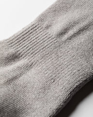 UNDEFEATED ICON ANKLE SOCK - HEATHER GREY