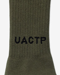 UACTP TYPE 1 CREW SOCK - OLIVE