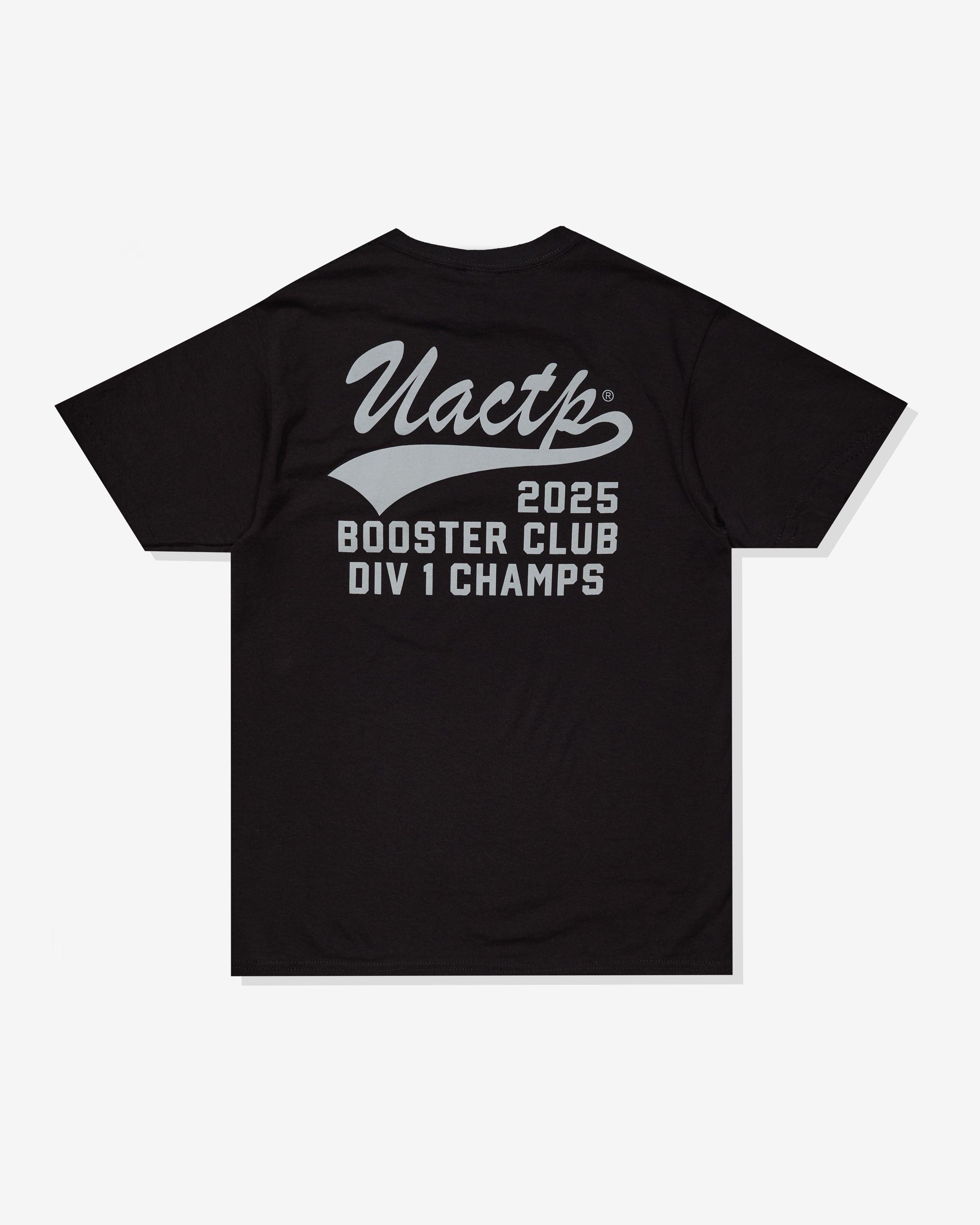 UACTP SCRIPT S/S TEE - BLACK