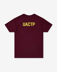 UACTP UNDERWATER S/S TEE - BURGUNDY