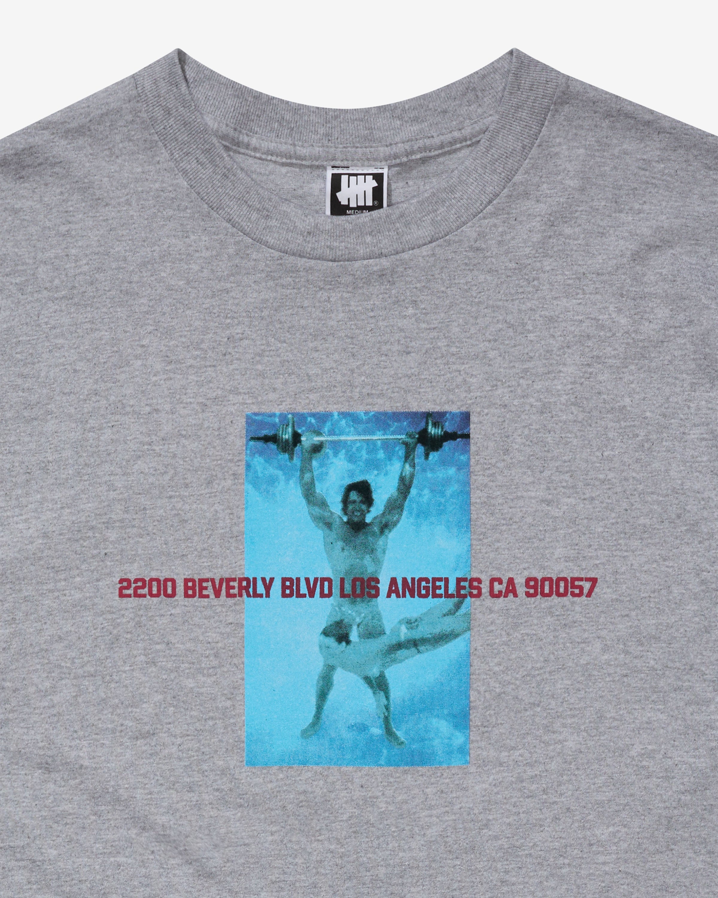 UACTP UNDERWATER S/S TEE - HEATHER GREY