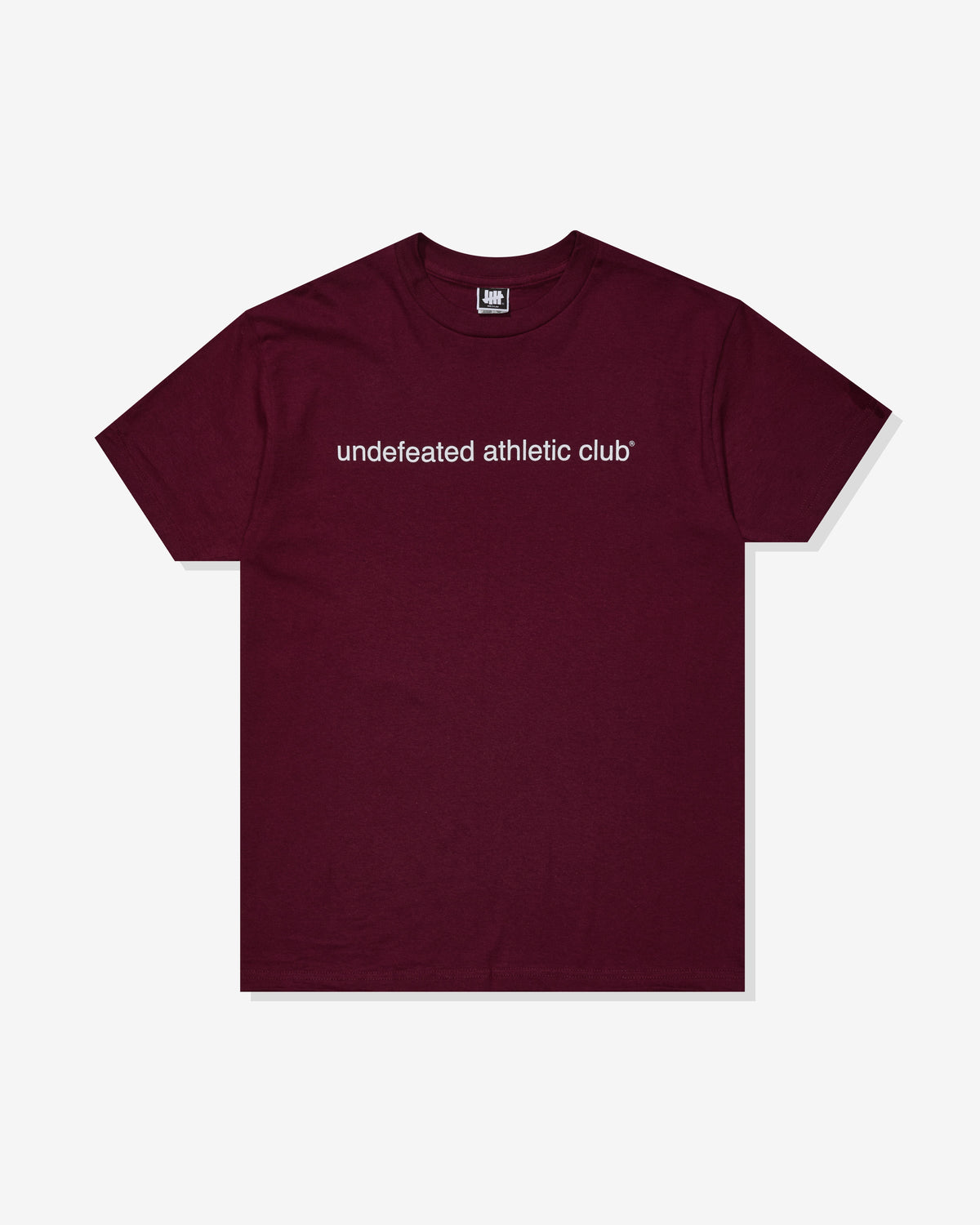 UACTP CLUB S/S TEE - BURGUNDY