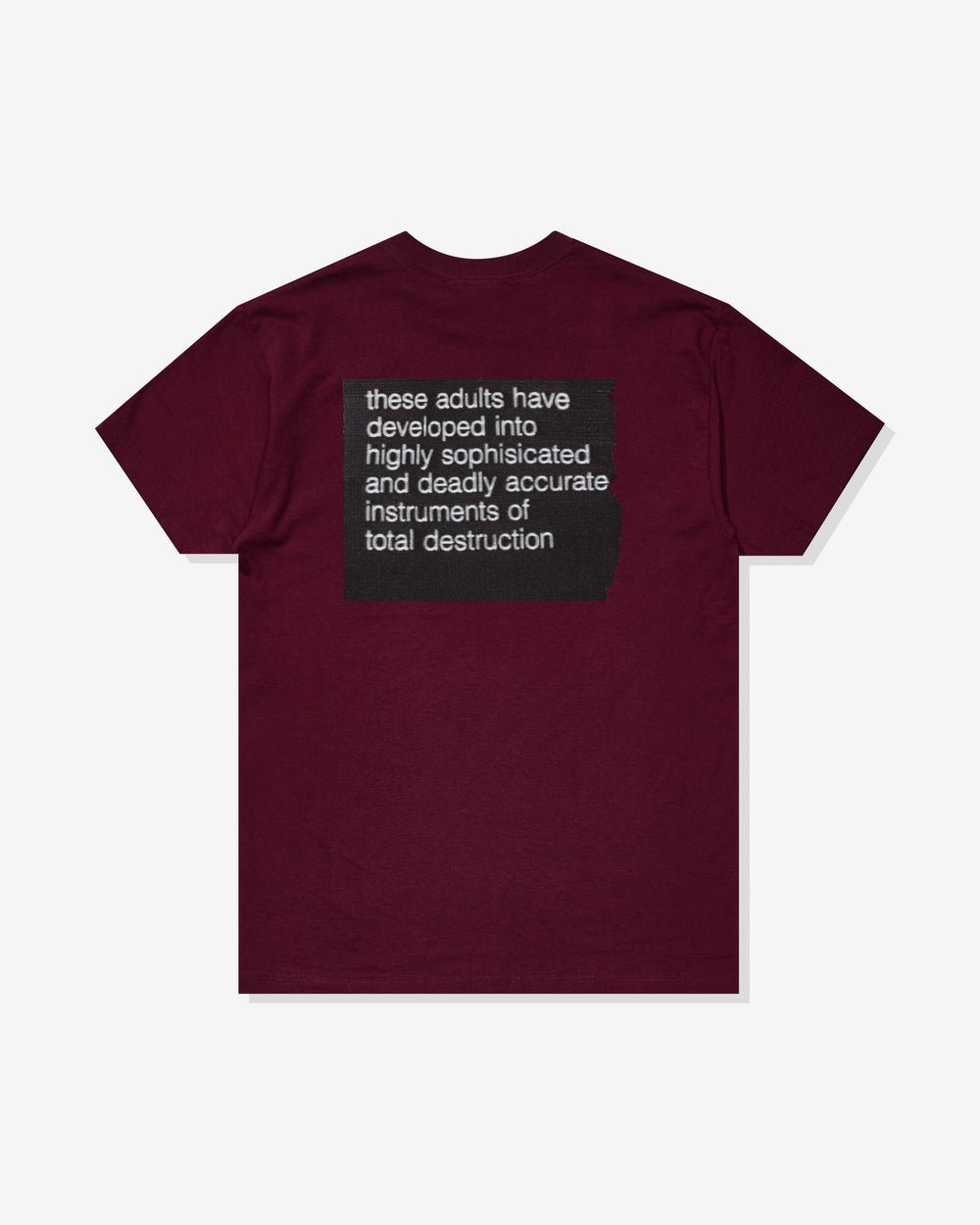UACTP CLUB S/S TEE - BURGUNDY