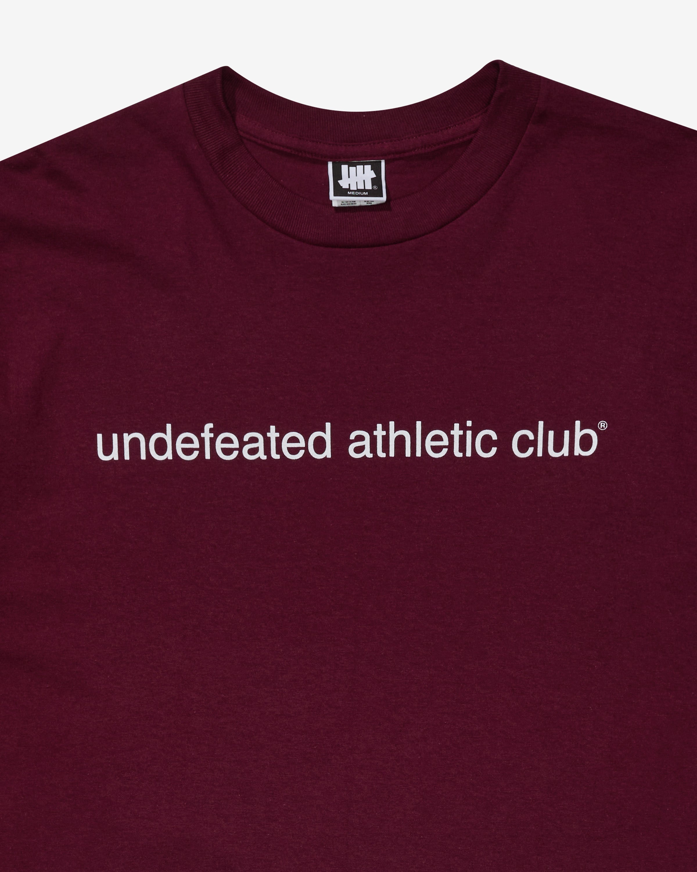 UACTP CLUB S/S TEE - BURGUNDY