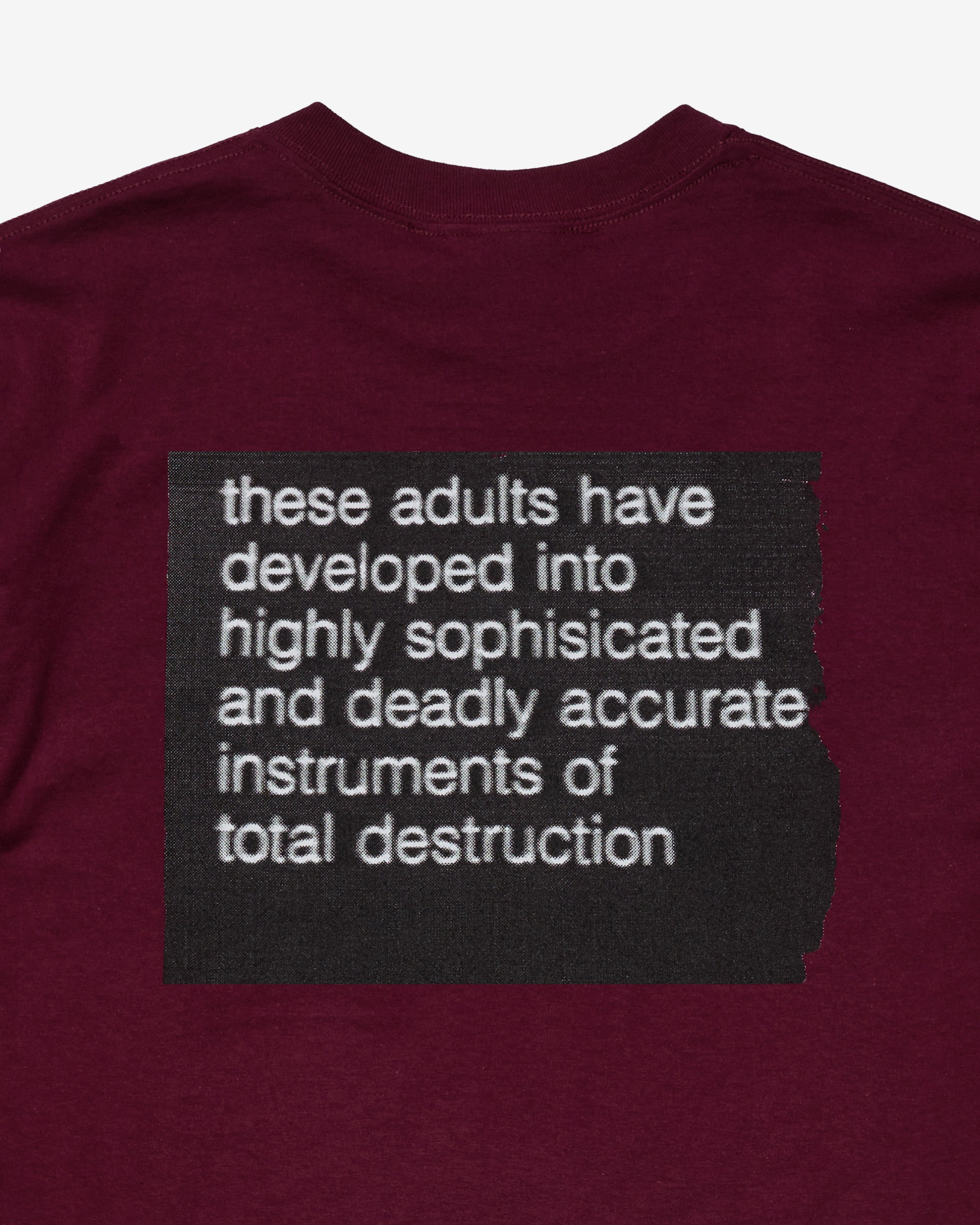 UACTP CLUB S/S TEE - BURGUNDY