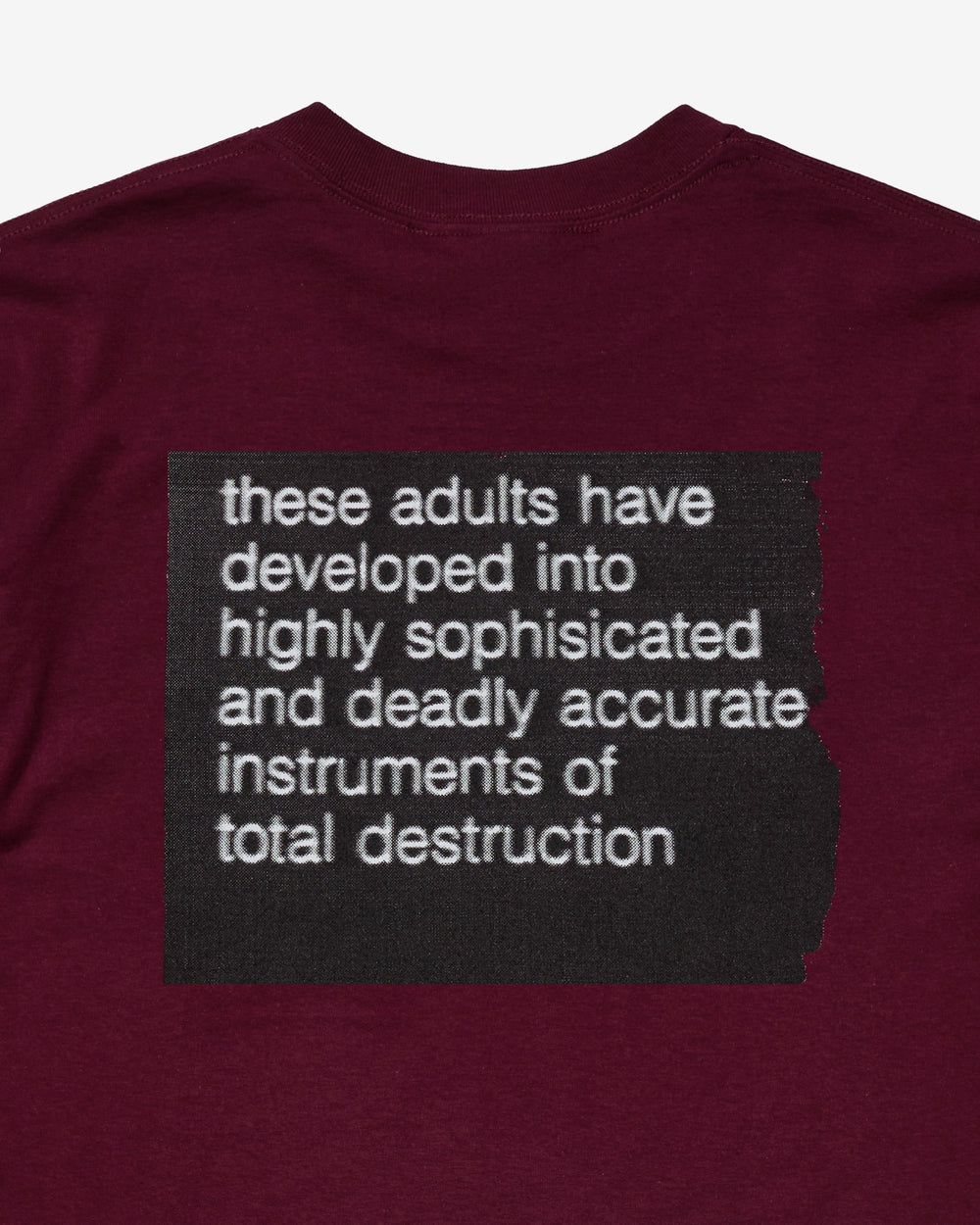 UACTP CLUB S/S TEE - BURGUNDY