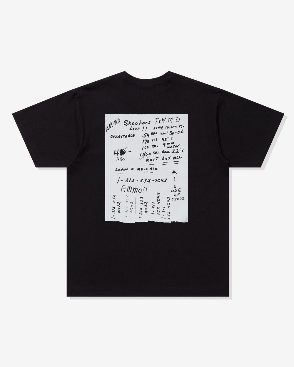 UACTP FLYER S/S TEE - BLACK