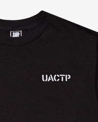 UACTP FLYER S/S TEE - BLACK