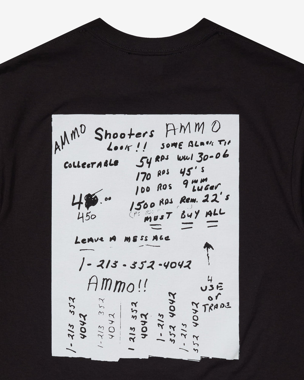 UACTP FLYER S/S TEE - BLACK