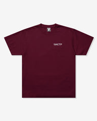 UACTP FLYER S/S TEE - BURGUNDY