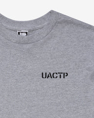 UACTP FLYER S/S TEE - HEATHER GREY