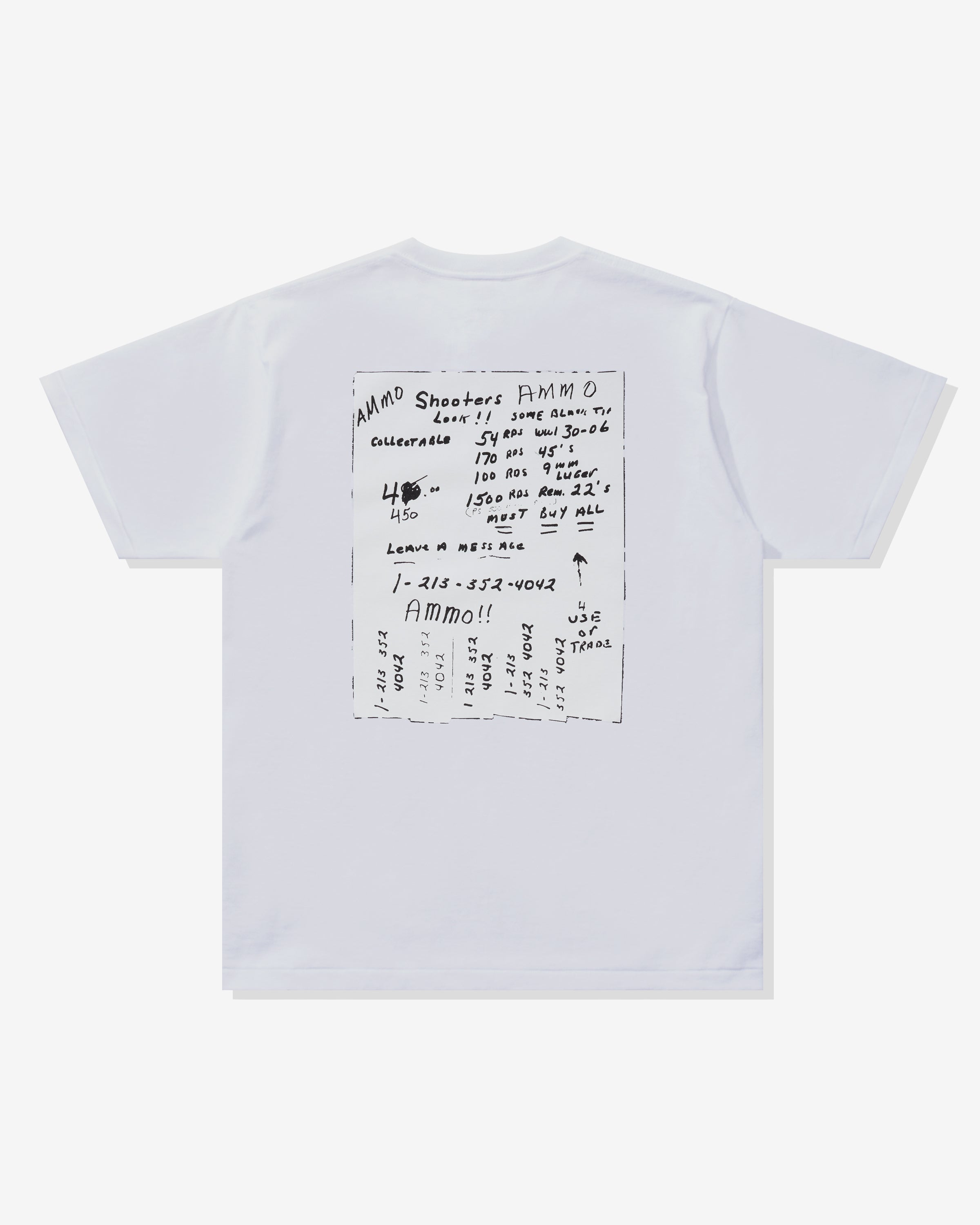 UACTP FLYER S/S TEE - WHITE