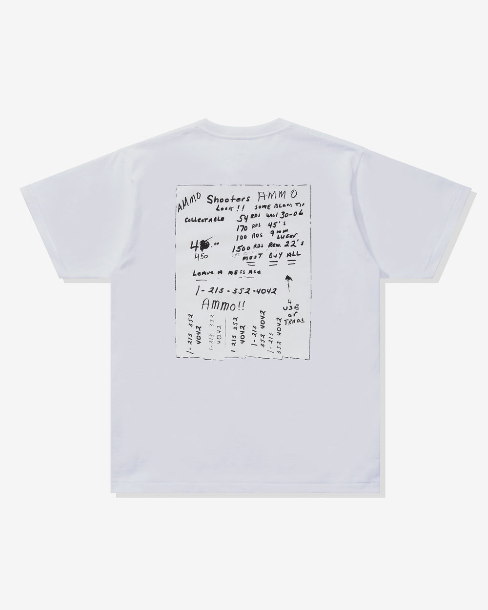UACTP FLYER S/S TEE - WHITE