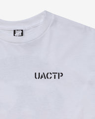 UACTP FLYER S/S TEE - WHITE
