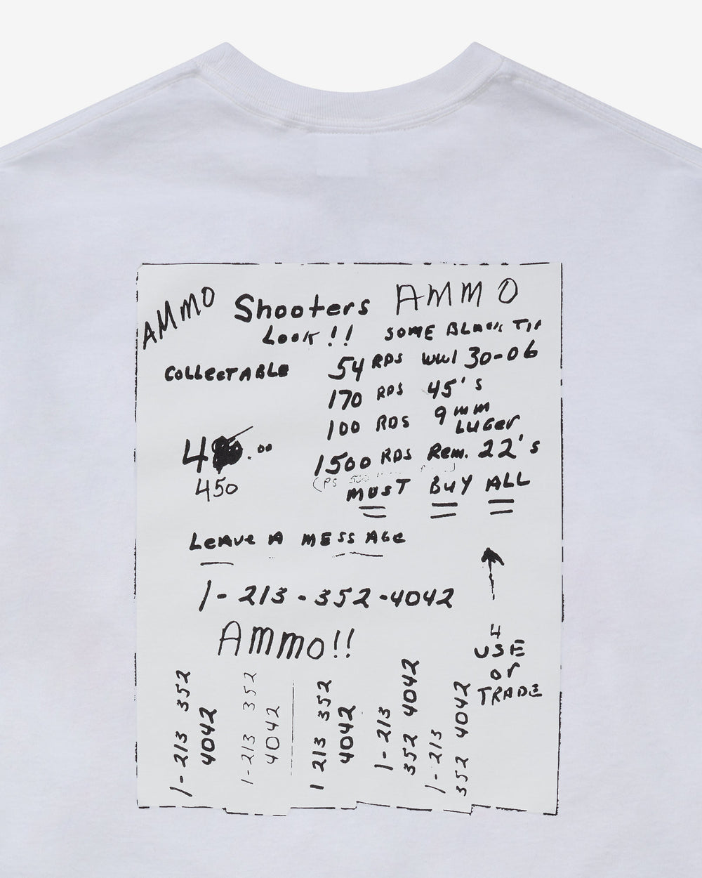 UACTP FLYER S/S TEE - WHITE