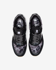 BAPE X UNDEFEATED X ADIDAS ZX 8000 - CBLACK/ CWHITE/ GUM -