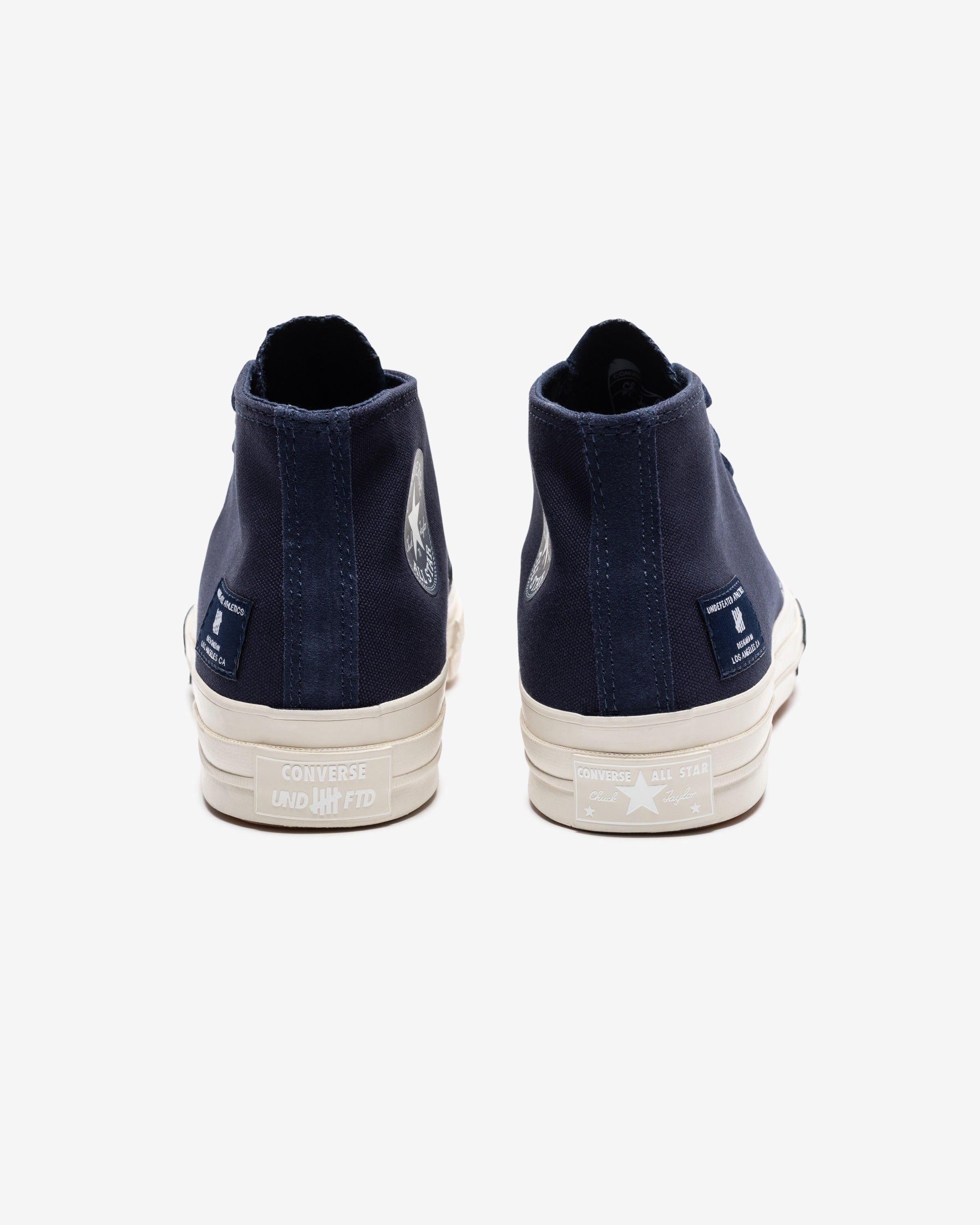 CONVERSE X UNDEFEATED CHUCK 70 MID - BLACKIRIS/ PARCHMENT -