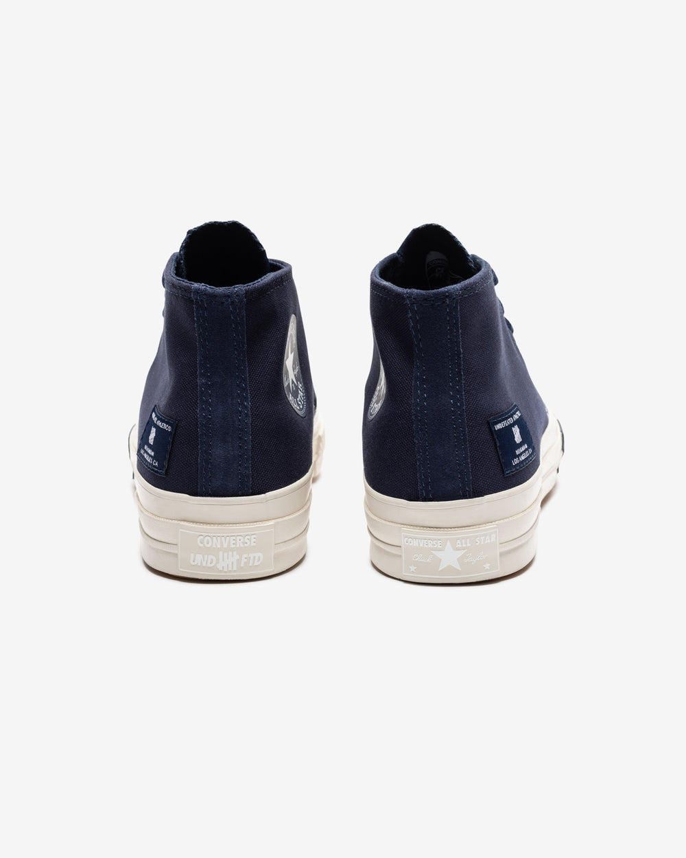 CONVERSE X UNDEFEATED CHUCK 70 MID - BLACKIRIS/ PARCHMENT -