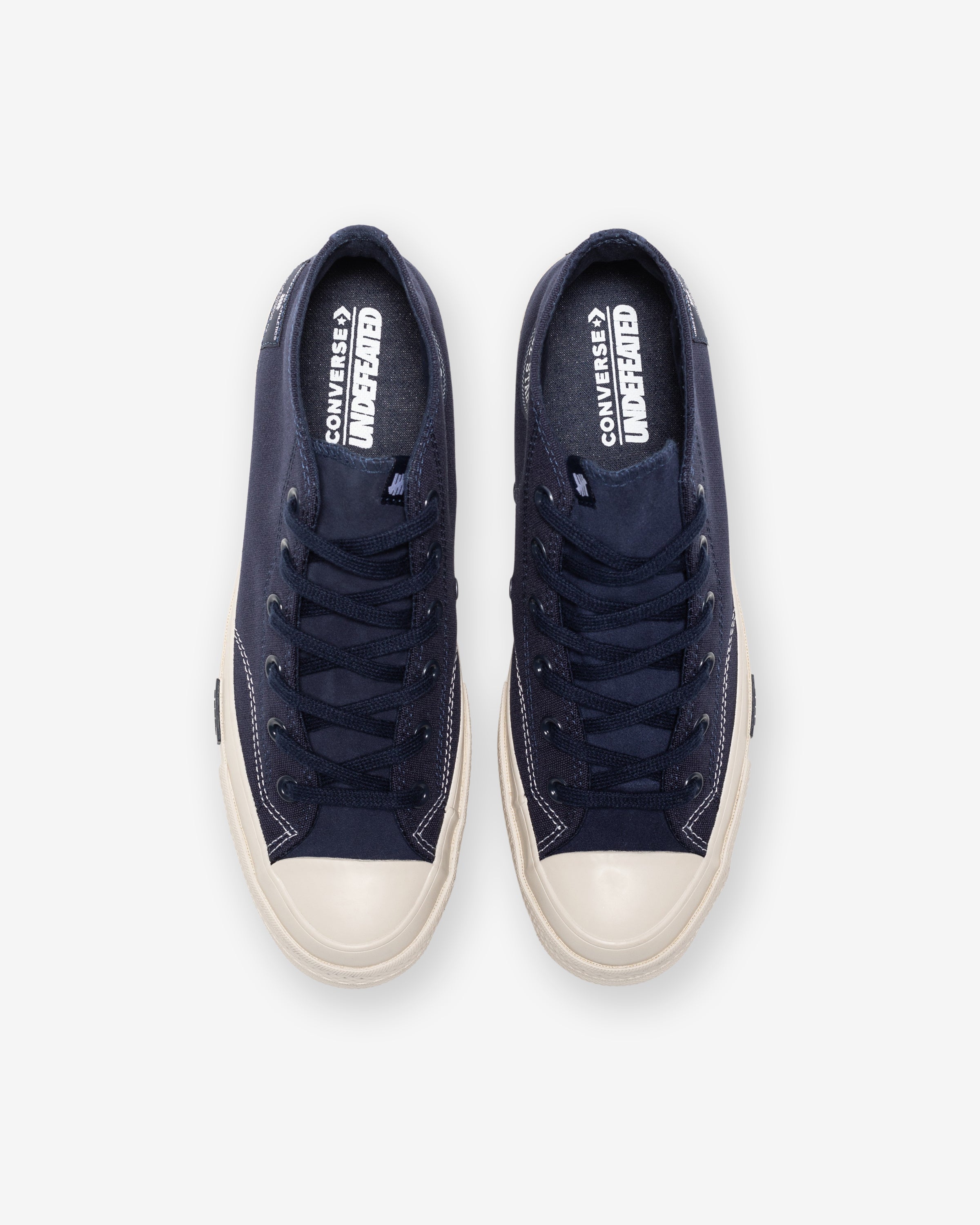 CONVERSE X UNDEFEATED CHUCK 70 MID - BLACKIRIS/ PARCHMENT -
