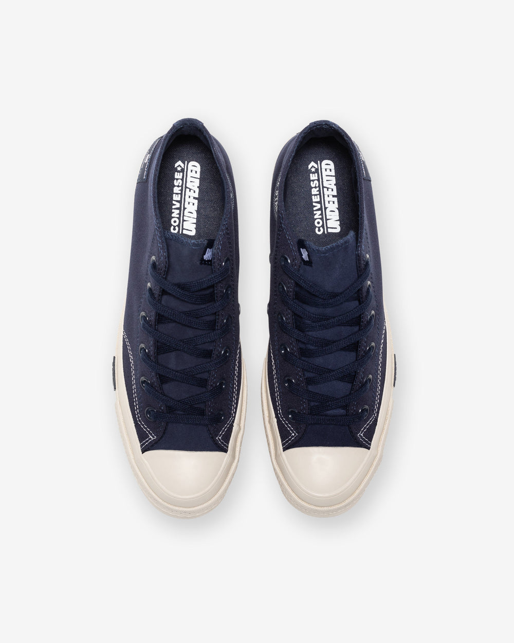 CONVERSE X UNDEFEATED CHUCK 70 MID - BLACKIRIS/ PARCHMENT -