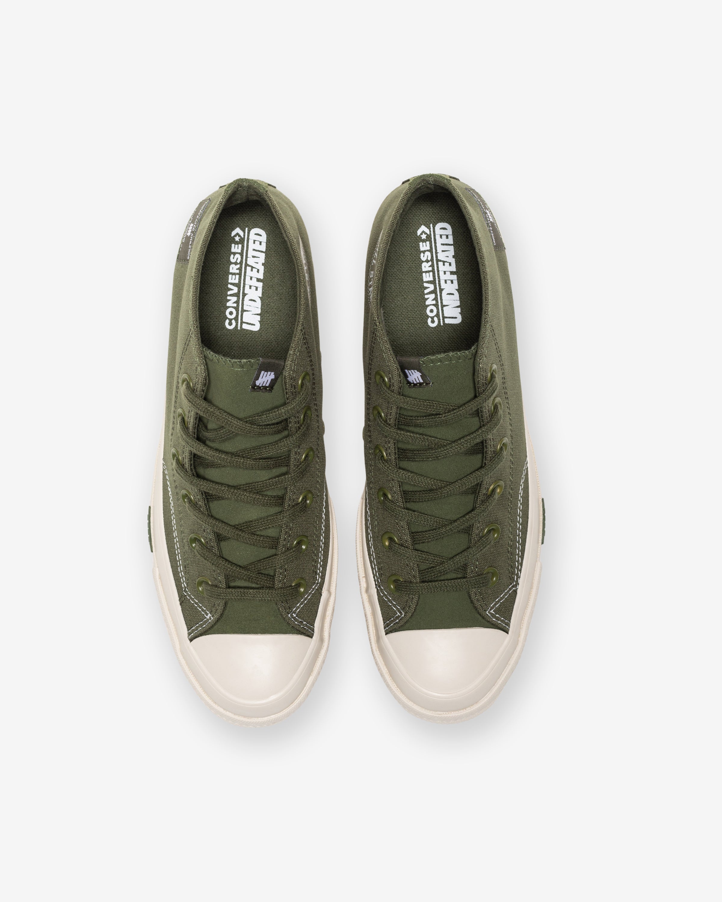 CONVERSE X UNDEFEATED CHUCK 70 MID - CHIVE/ PARCHMENT -