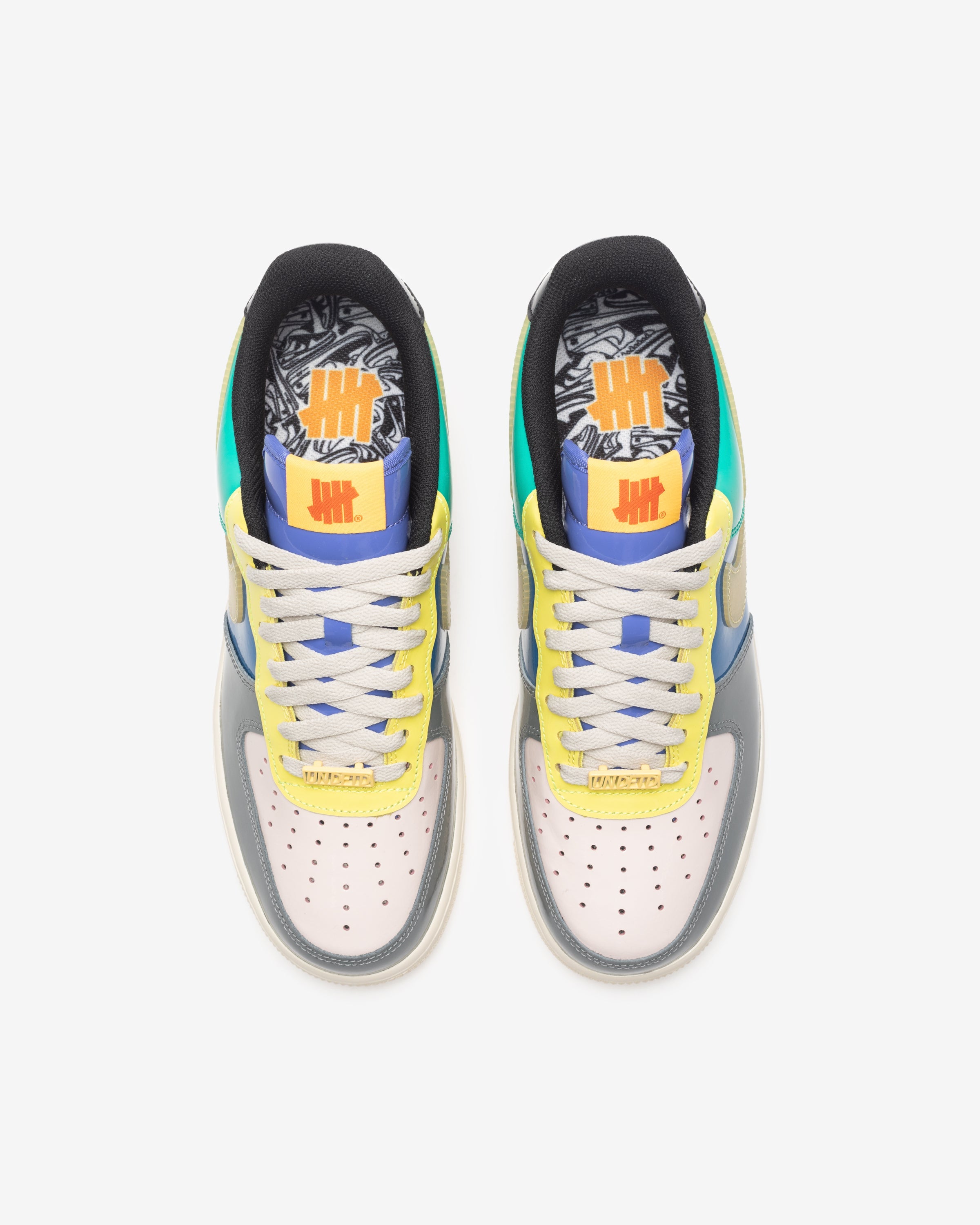 UNDEFEATED X NIKE AIR FORCE 1 LOW SP - SMOKEGREY/ GOLD/ MULTI -