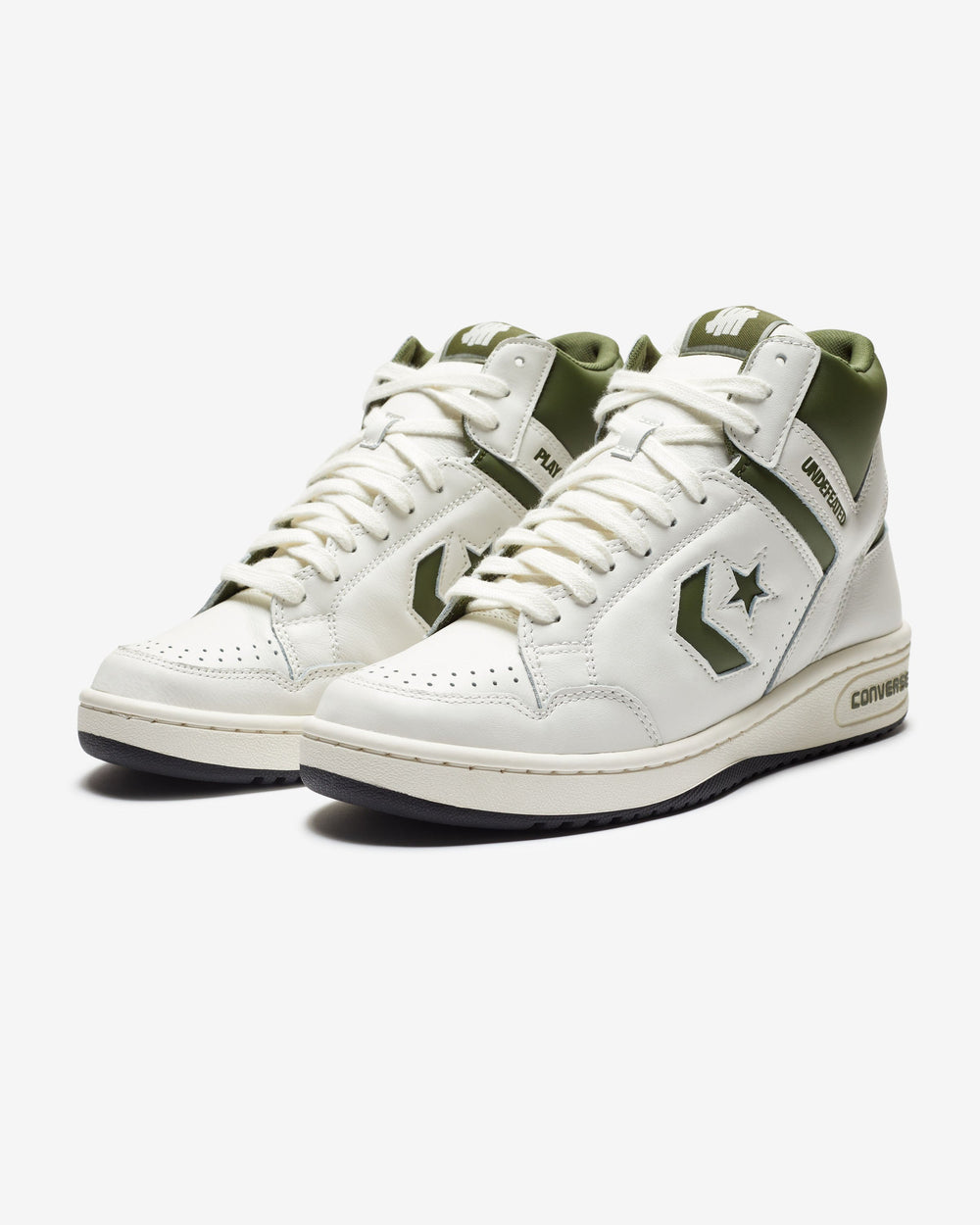 UNDEFEATED X CONVERSE WEAPON MID - VINTAGEWHITE/ CHIVE -