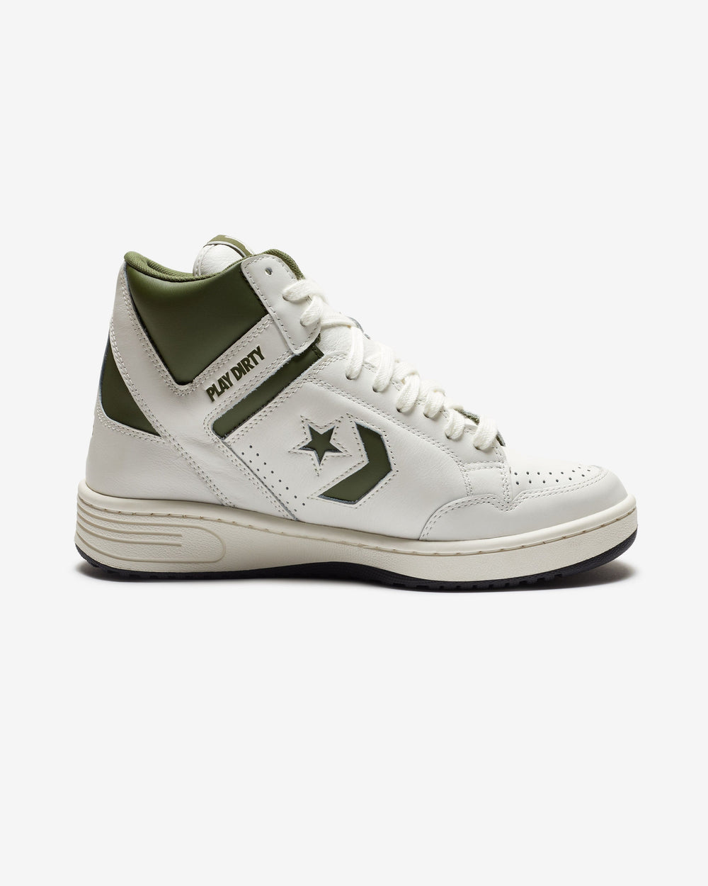 UNDEFEATED X CONVERSE WEAPON MID - VINTAGEWHITE/ CHIVE -
