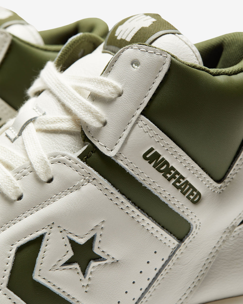 UNDEFEATED X CONVERSE WEAPON MID - VINTAGEWHITE/ CHIVE -