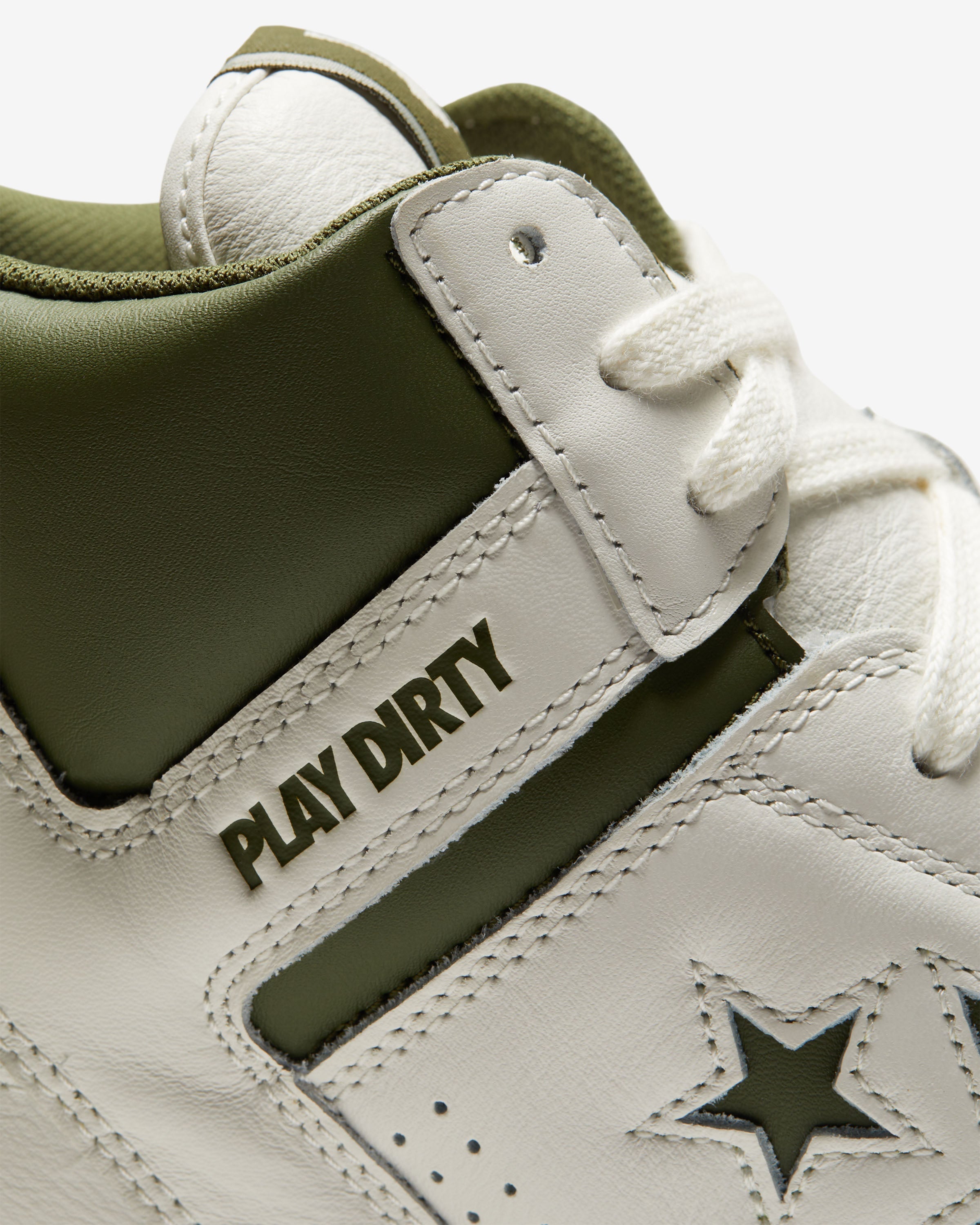 UNDEFEATED X CONVERSE WEAPON MID - VINTAGEWHITE/ CHIVE -