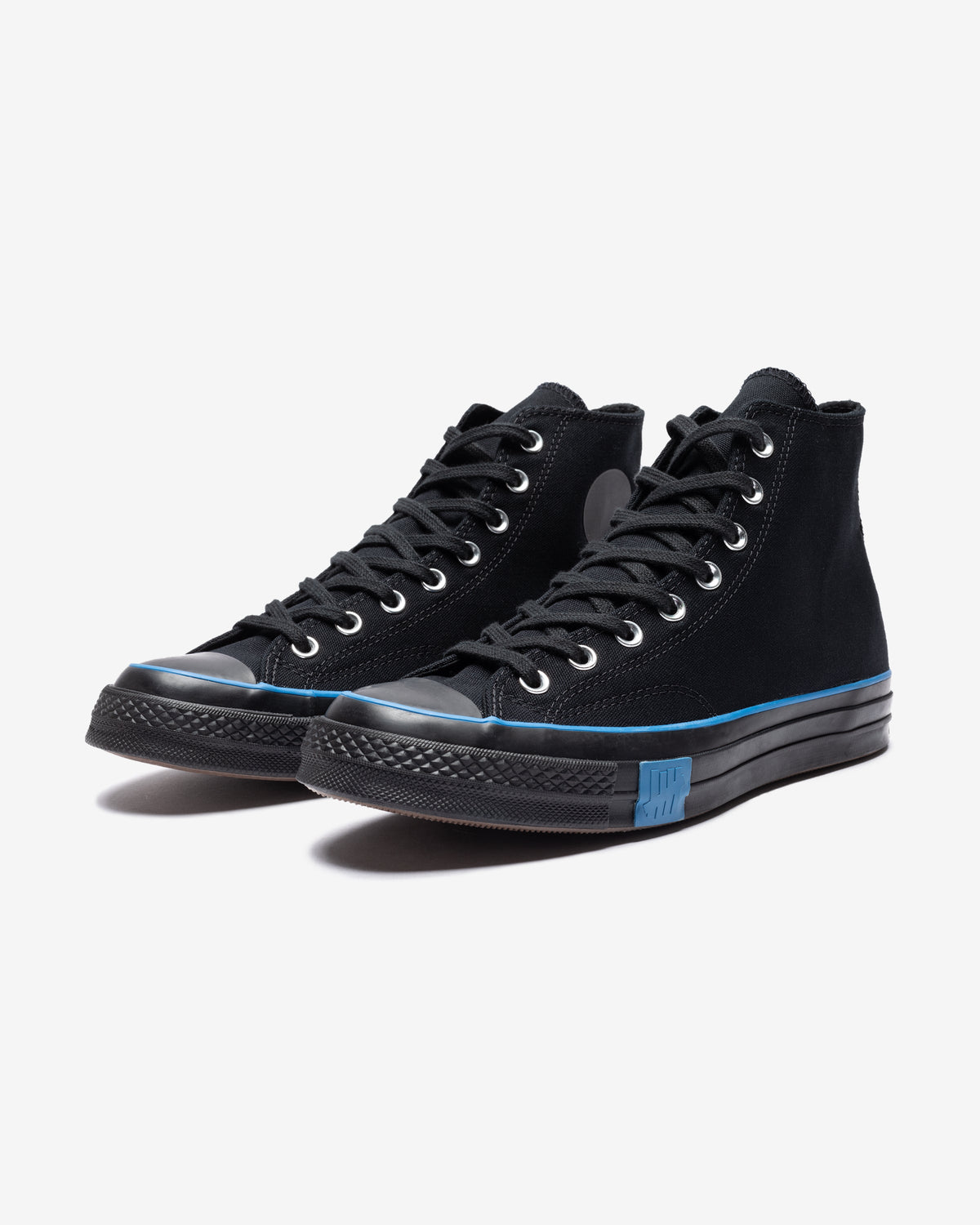 CONVERSE X UNDEFEATED CHUCK 70 HI - BLACK/ IMPERIALBLUE -