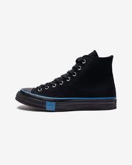 CONVERSE X UNDEFEATED CHUCK 70 HI - BLACK/ IMPERIALBLUE -