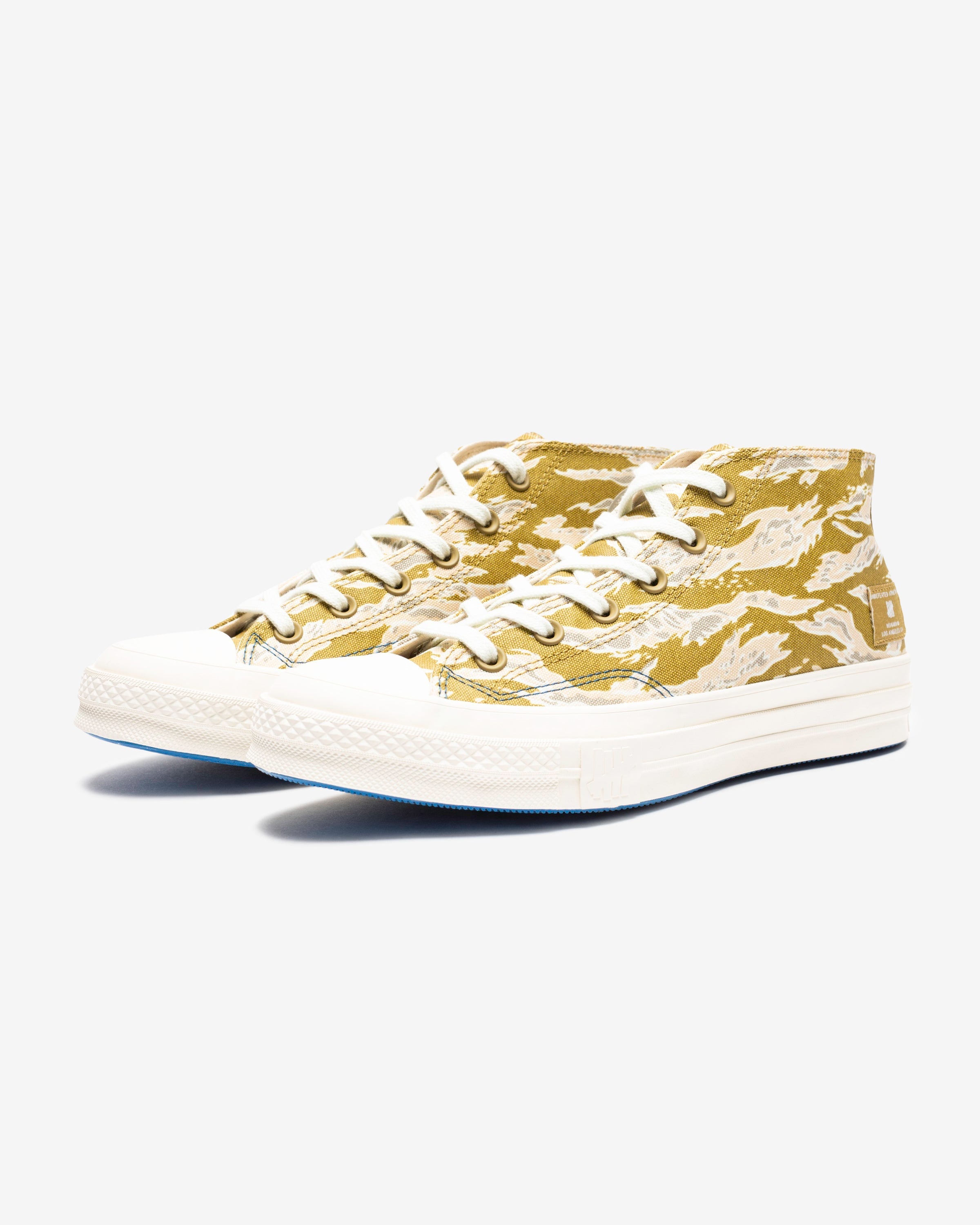 CONVERSE X UNDEFEATED CHUCK 70 MID - AMBERGREEN/ SEMOLINA/ EGRET -