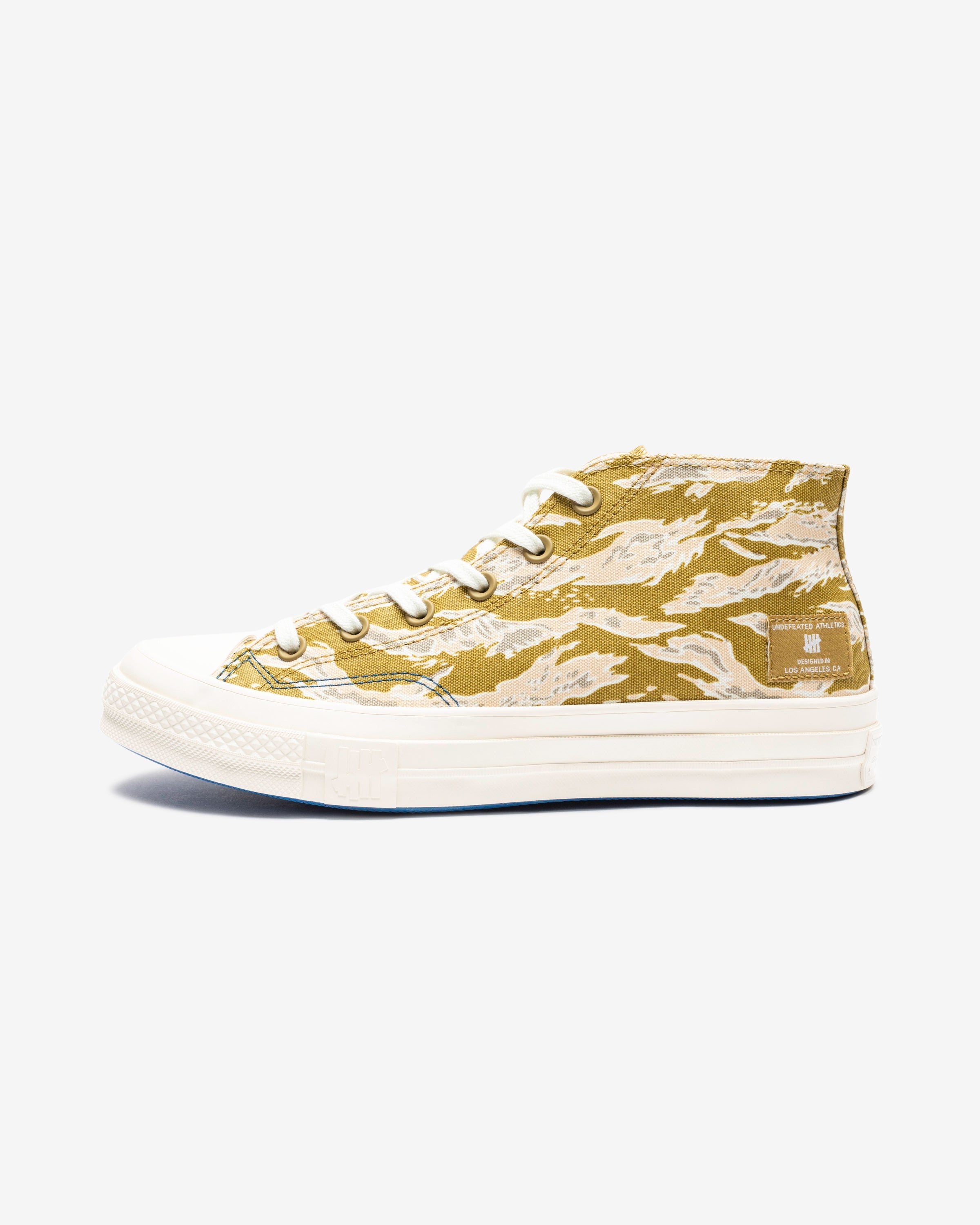 CONVERSE X UNDEFEATED CHUCK 70 MID - AMBERGREEN/ SEMOLINA/ EGRET -