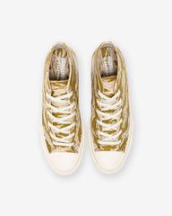 CONVERSE X UNDEFEATED CHUCK 70 MID - AMBERGREEN/ SEMOLINA/ EGRET -