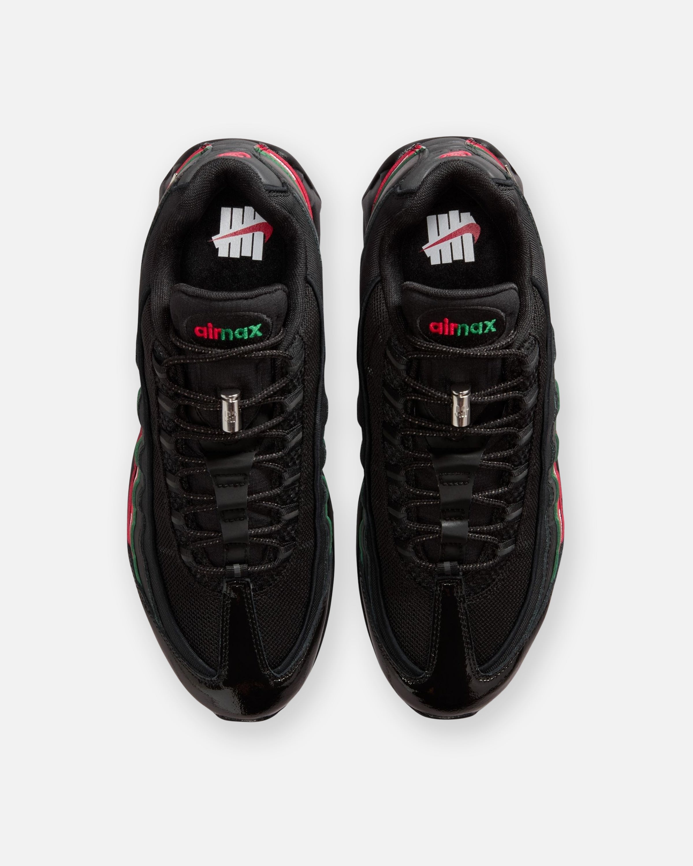 UNDEFEATED X NIKE AIR MAX 95 SP - BLACK/ METALLICSILVER -