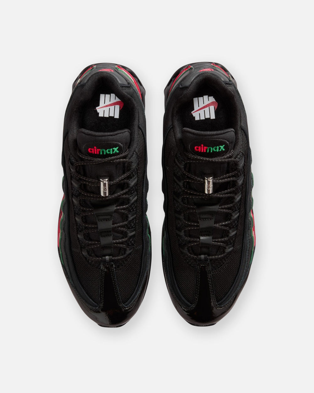 UNDEFEATED X NIKE AIR MAX 95 SP - BLACK/ METALLICSILVER -