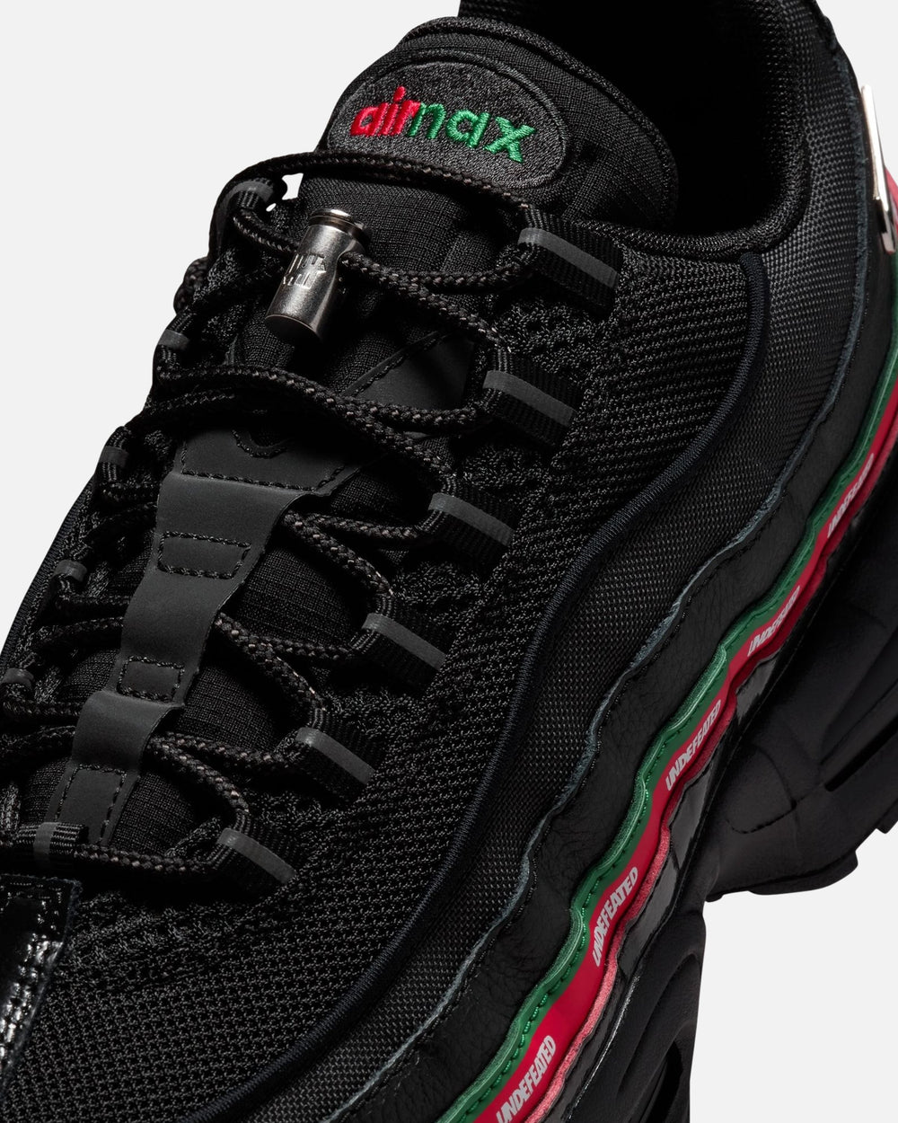 UNDEFEATED X NIKE AIR MAX 95 SP - BLACK/ METALLICSILVER -