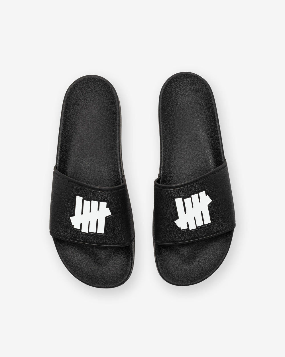 UNDEFEATED ICON CLASSIC SLIDE - BLACK/WHITE