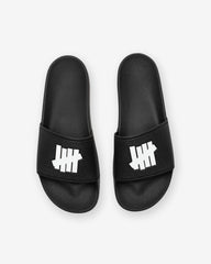 UNDEFEATED ICON CLASSIC SLIDE - BLACK/WHITE