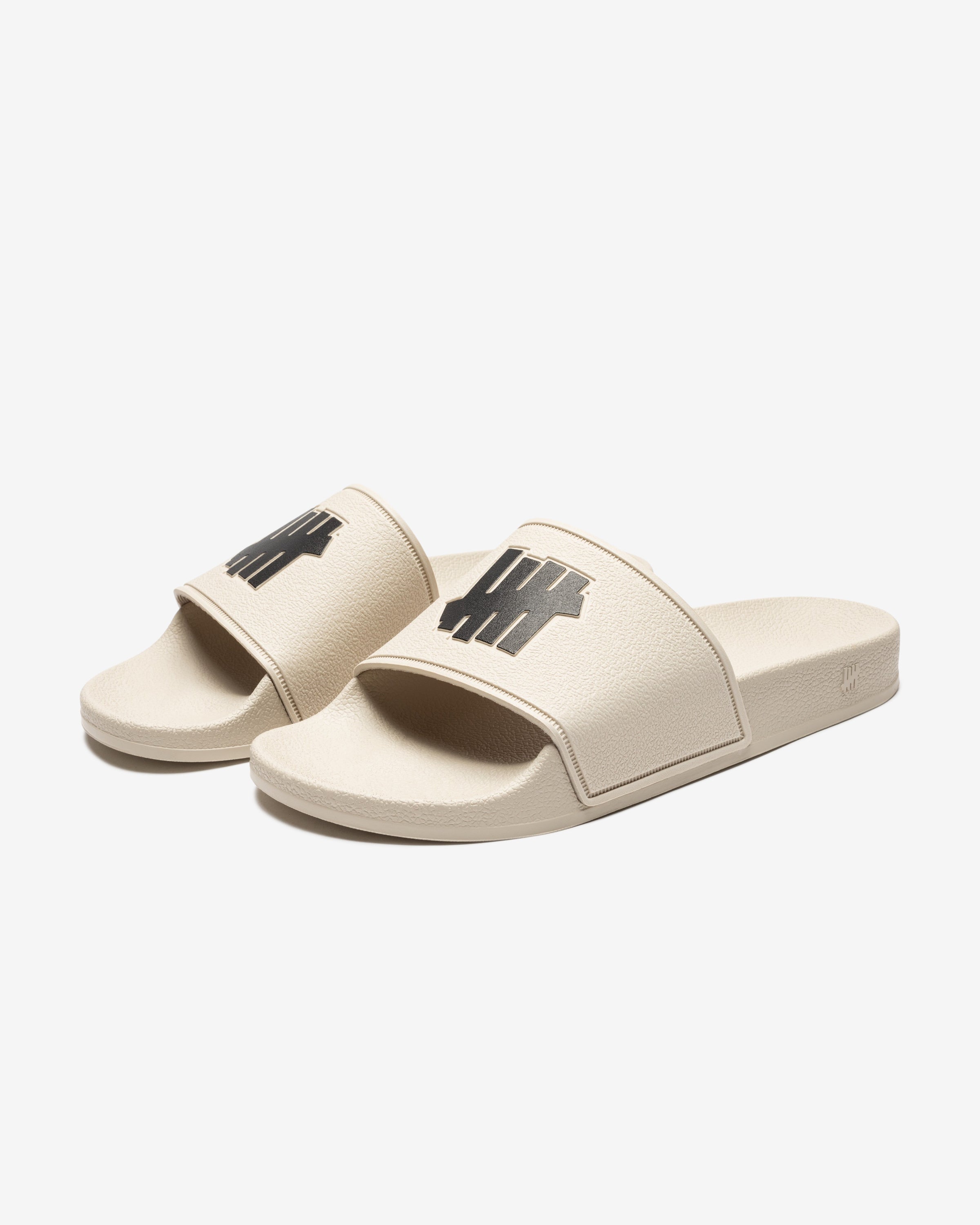 UNDEFEATED ICON CLASSIC SLIDE - BONE/BLACK