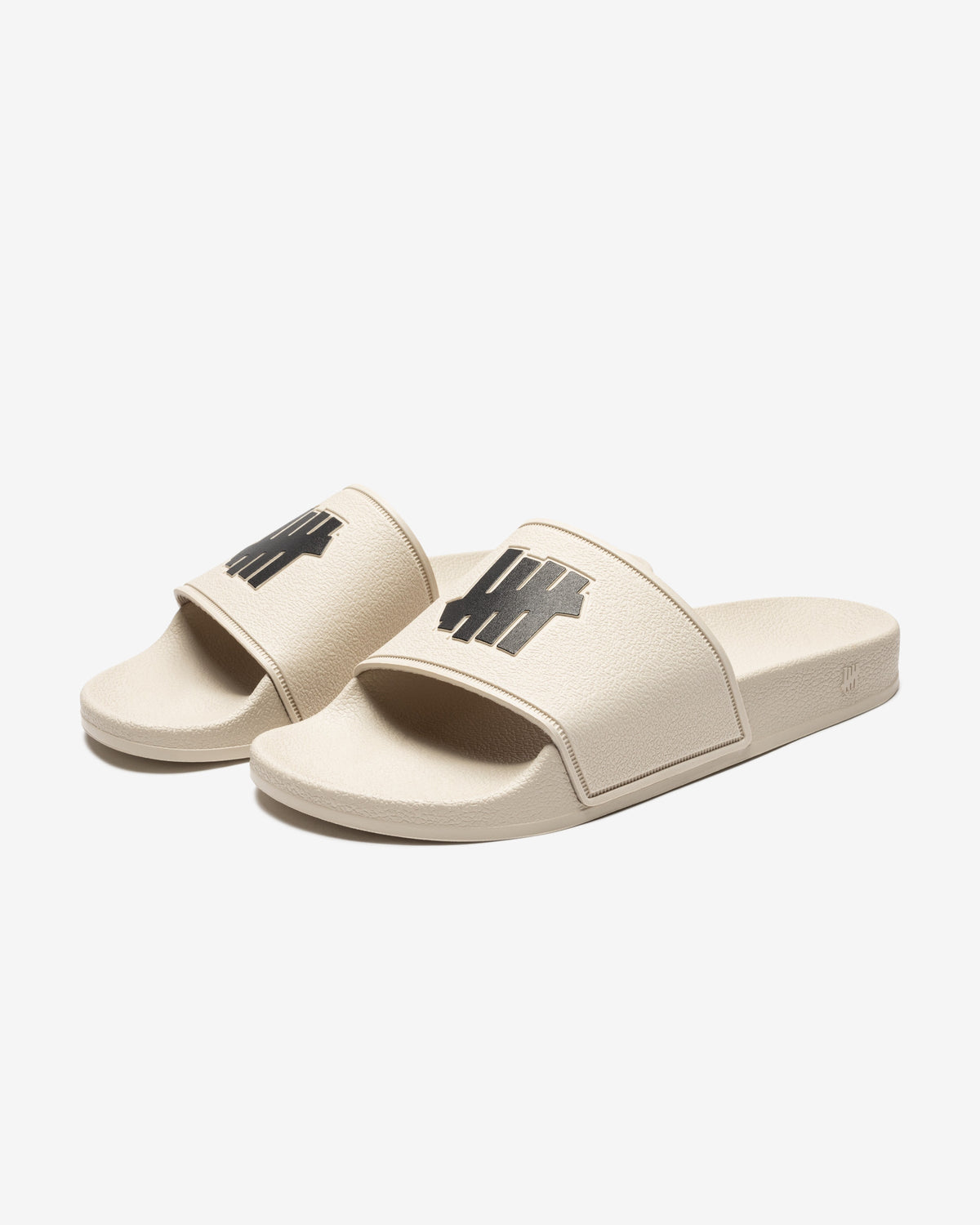 UNDEFEATED ICON CLASSIC SLIDE - BONE/BLACK