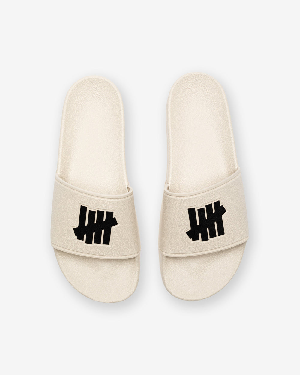UNDEFEATED ICON CLASSIC SLIDE - BONE/BLACK