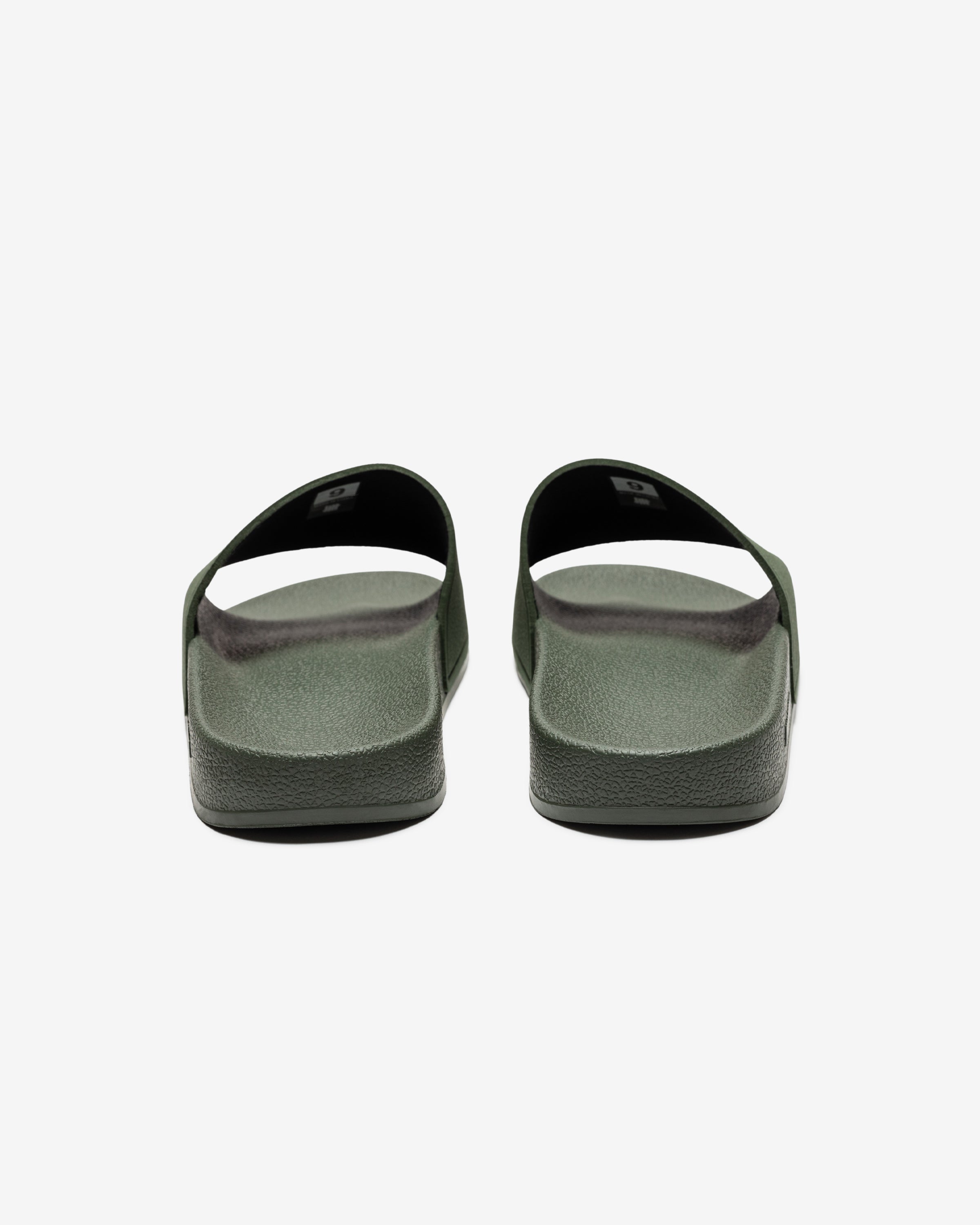 UNDEFEATED ICON CLASSIC SLIDE - OLIVE/BLACK